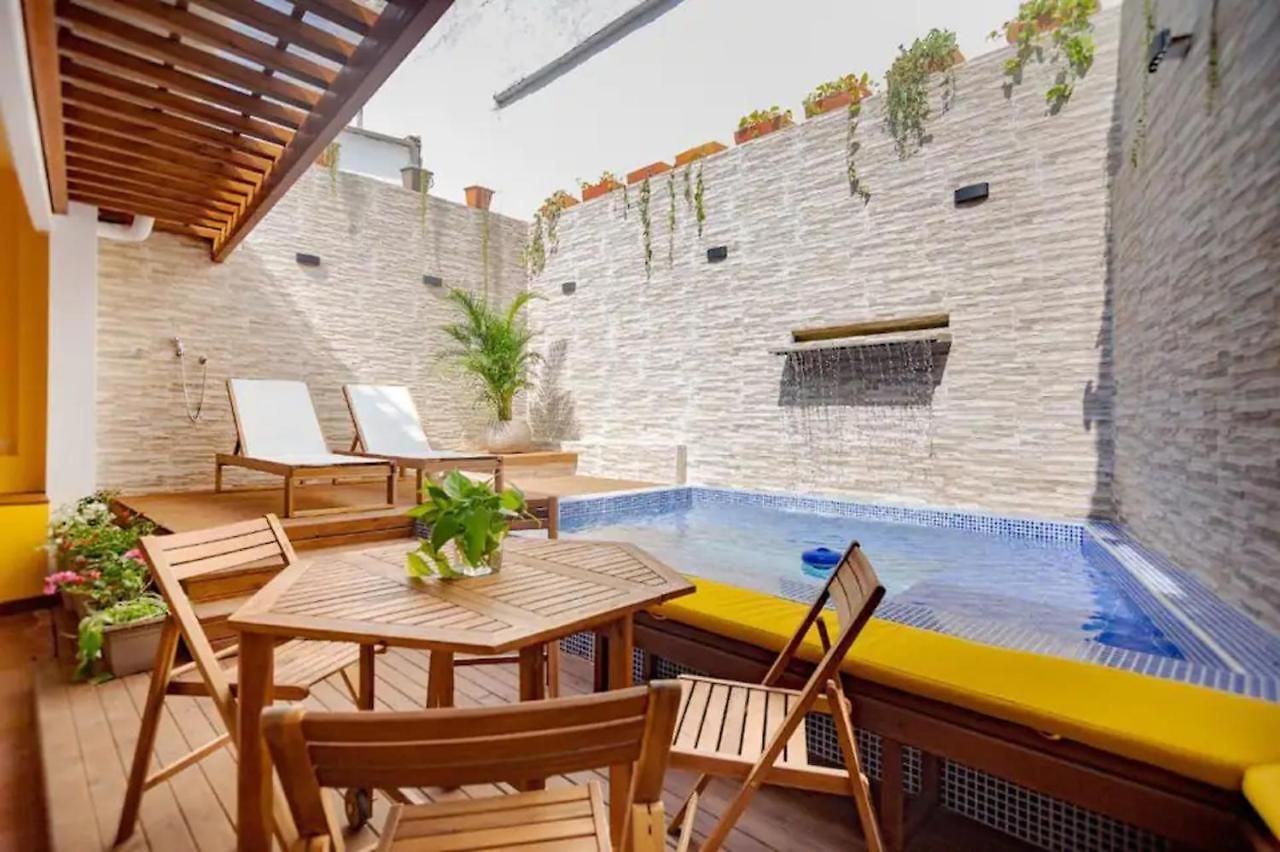 3cm-1 Casa Colonial De 3 Con Piscina En El Corralito De Piedra Hotel Cartagena